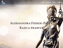 Tablet Screenshot of fdkancelaria.com